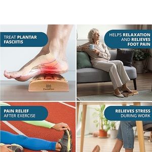 TheraFlow Foot Massager for Plantar Fasciitis Relief, Relaxation GiftFoot Roller
